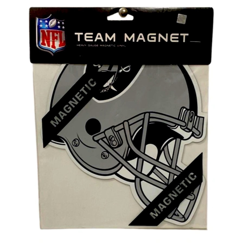 Las Vegas Raiders Small Shield Logo 8” Vinyl Magnet